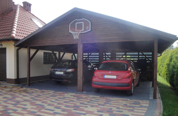 5 Wiaty samochodowe Drewipol