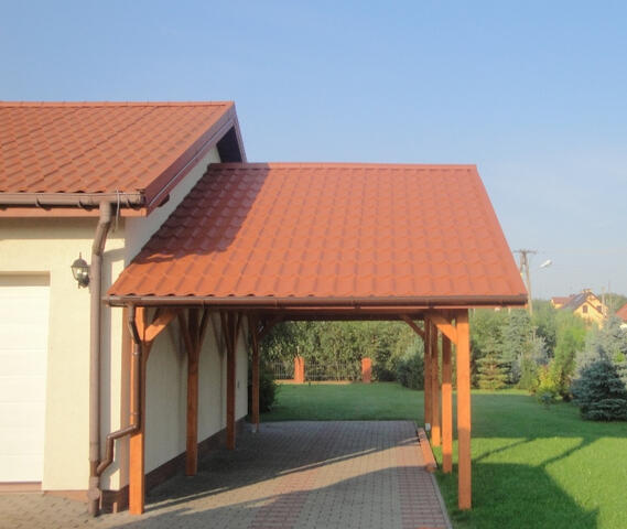 3 Wiaty samochodowe Drewipol