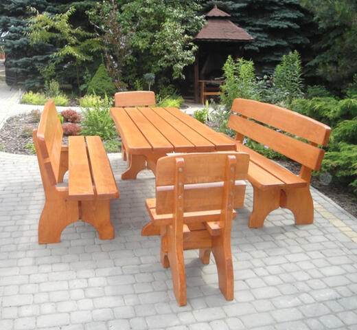 5 Komplety ogrodowe Drewipol