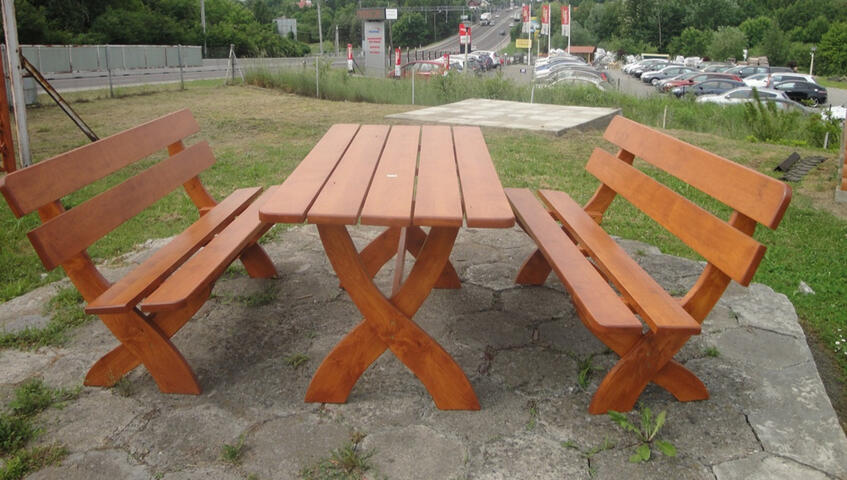 7 Komplety ogrodowe Drewipol