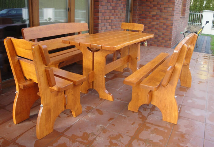 2 Komplety ogrodowe Drewipol